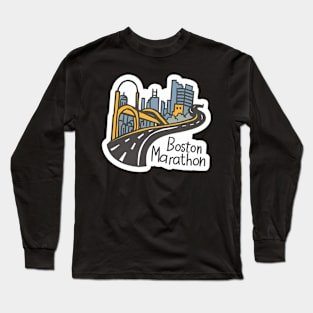 boston marathon gift Long Sleeve T-Shirt